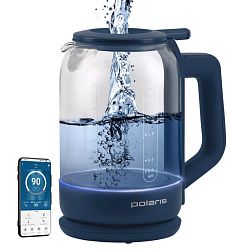 Чайник POLARIS PWK 1720CGLD WIFI IQ Home Синий