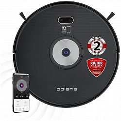 Пылесос POLARIS PVCR 3200 IQ Home Aqua Black