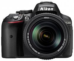 Зеркальная фотокамера NIKON D5300 BK + 18-105 (DX)