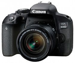 Зеркальная фотокамера CANON EOS 800D 18-55 IS