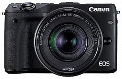 Фотокамера CANON EOS M3 PremKit 18-55 BK