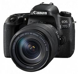 Зеркальная фотокамера CANON EOS 77D 18-135 IS USM