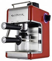 Кофеварка CENTEK CT-1161 Steel/Red