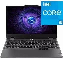 Ноутбук LENOVO LOQ 15.6"FHD/Core i5-12450HX/24gb/512gb/GF RTX3050 6GB/NOS (83GS00EMRK)