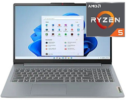 Ноутбук LENOVO IP3 Slim 15,6'FHD/Ryzen 5-7520U/8gb/512gb/NOS (82XQ00J7RK)