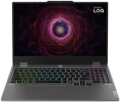 Ноутбук LENOVO LOQ3 15.6"FHD/Ryzen 5-8645HS/16Gb/1TB/GF RTX4050 6GB/NOS (83DX00BGRK)
