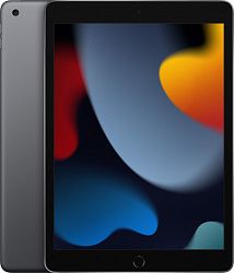 Планшет APPLE iPad 9th gen 10.2 Wi-Fi 64Gb - Space Grey (MK2K3RK/A)