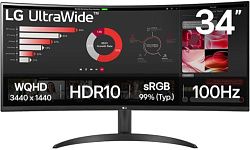 Монитор LG 34WR50QK-B
