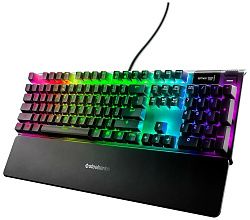 Клавиатура STEELSERIES Apex 7 (Blue Switch) US 64774 Чёрный
