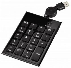 Клавиатура HAMA Slimline Keypad "SK140" Black