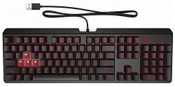 Клавиатура HP OMEN Encoder 6YW76AA красная