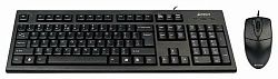 Клавиатура A4tech KR-8520D USB Black Slim + мышь