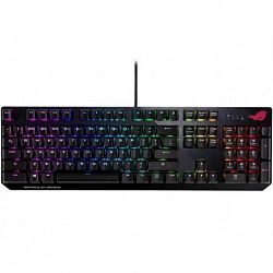 Клавиатура ASUS XA02 ROG Strix SCOPE Cherry MX Red 90MP0185-B0RA00