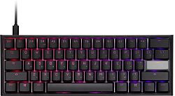 Клавиатура DUCKY One 2 Mini, Cherry Blue, RGB LED, UA/RU, Black-White (DKON2061ST-CRUPDAZT1)