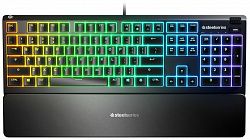 Клавиатура STEELSERIES Apex 3 RU 64805