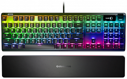 Клавиатура STEELSERIES Apex 7 (Brown Switch) US 64786 Чёрный