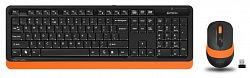 Клавиатура A4tech FG-1010-ORANGE Fstyler USB +мышь