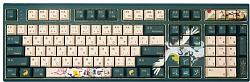 Клавиатура VARMILO VBM108 Lure Crane Cherry MX Red (A03A037D4A0A17A031)