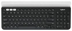 Клавиатура беспроводная Logitech K780 (DARK GREY/SPECKLED WHITE, Multi-Device, Bluetooth Smart/Logitech Unifying, 2 батарейки типа ААА)