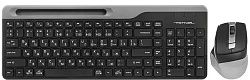 Клавиатура A4tech FB2535C-Smoky Grey + мышь