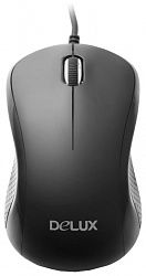 Мышь DELUX DLM-391OUB Black
