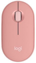 Мышь LOGITECH M350S Pebble 2 Tonal Rose Dongless (910-007014)