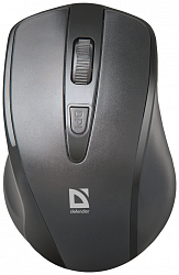 Мышь беспроводная DEFENDER Datum MM-265 черный, 3 кнопки,1600 dpi