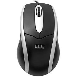 Мышь CBR CM 101 USB Black 1.28m 1200dpi