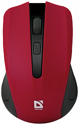 Мышь беспроводная DEFENDER Accura MM-935 красный