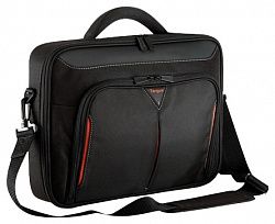 Сумка для ноутбука TARGUS CN415EU Classic+ Clamshell Case up to 15.6" Black/Red