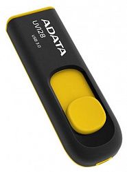 USB накопитель ADATA UV128 16Gb UFD 3.1 Black/yellow (AUV128-16G-RBY)
