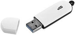 USB накопитель SILICON POWER Blaze B32 SP128GBUF3B32V1W USB 3.2 White