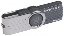 USB накопитель KINGSTON DT101G2/16Gb USB 2.0 (169843)