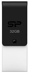 USB накопитель SILICON POWER Mobile X21 16GB OTG Black