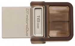 USB накопитель KINGSTON DTDUO/16Gb USB 2.0 (229189)