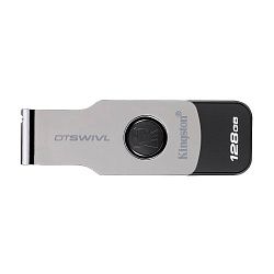 USB накопитель KINGSTON DTSWIVL/128Gb USB 3.0 Metal