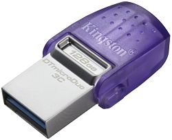 USB накопитель KINGSTON OTG DTDUO3CG3/128Gb металл