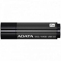 USB накопитель ADATA DashDrive Elite UFD 3.0 S102PRO 64Gb AS102P-64G-RGY