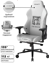 Игровое компьютерное кресло DXRACER Craft Standard F-23 Thinker (GC/LCF23LTA)