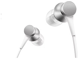 Наушники XIAOMI Mi Piston In-Ear Headphones Basic Edition Silver