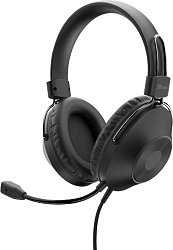 Наушники TRUST Ozo USB Black
