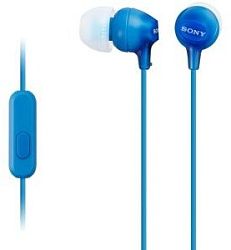 Наушники SONY MDR-EX15AP Blue