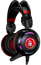 Наушники A4Tech Bloody G300-Black+Red