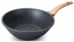 Сковорода-вок LARA LR01-74-30 WOK GRANIT ROME