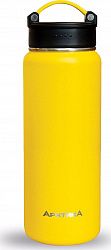 Термос ARCTICA DRINK (0,53л)(10ч)(металл)- желтый 708-530Ж (R 83373)