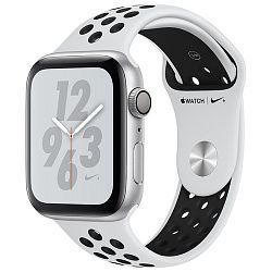 Смарт-часы APPLE watch Nike+ Series 4 GPS 40 mm Silver Pure Platinum Sport Band (MU6H2GK/A)