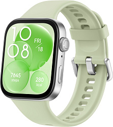 Смарт-часы HUAWEI Watch Fit 3 Green Fluoroelastomer Strap (SLO-B09, 55020CGD)