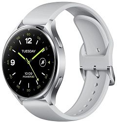 Смарт-часы XIAOMI Watch 2 Silver Case-Gray TPU Strap (M2320W1)