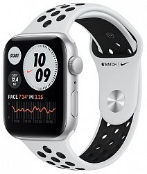 Смарт-часы APPLE Watch SE GPS 44mm Silver Case/White Sport Band Regular A2352 (MYDQ2GK/A)