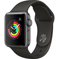 Смарт-часы APPLE Watch Series 3 42mm Space Grey with Grey (MR362)